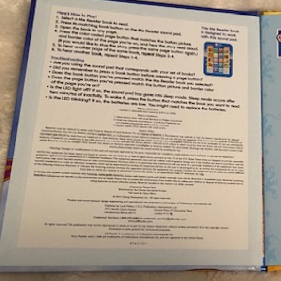 2/$25 Aladdin Disney Story Reader Me Reader Hardcover Book - Picture 3 of 4